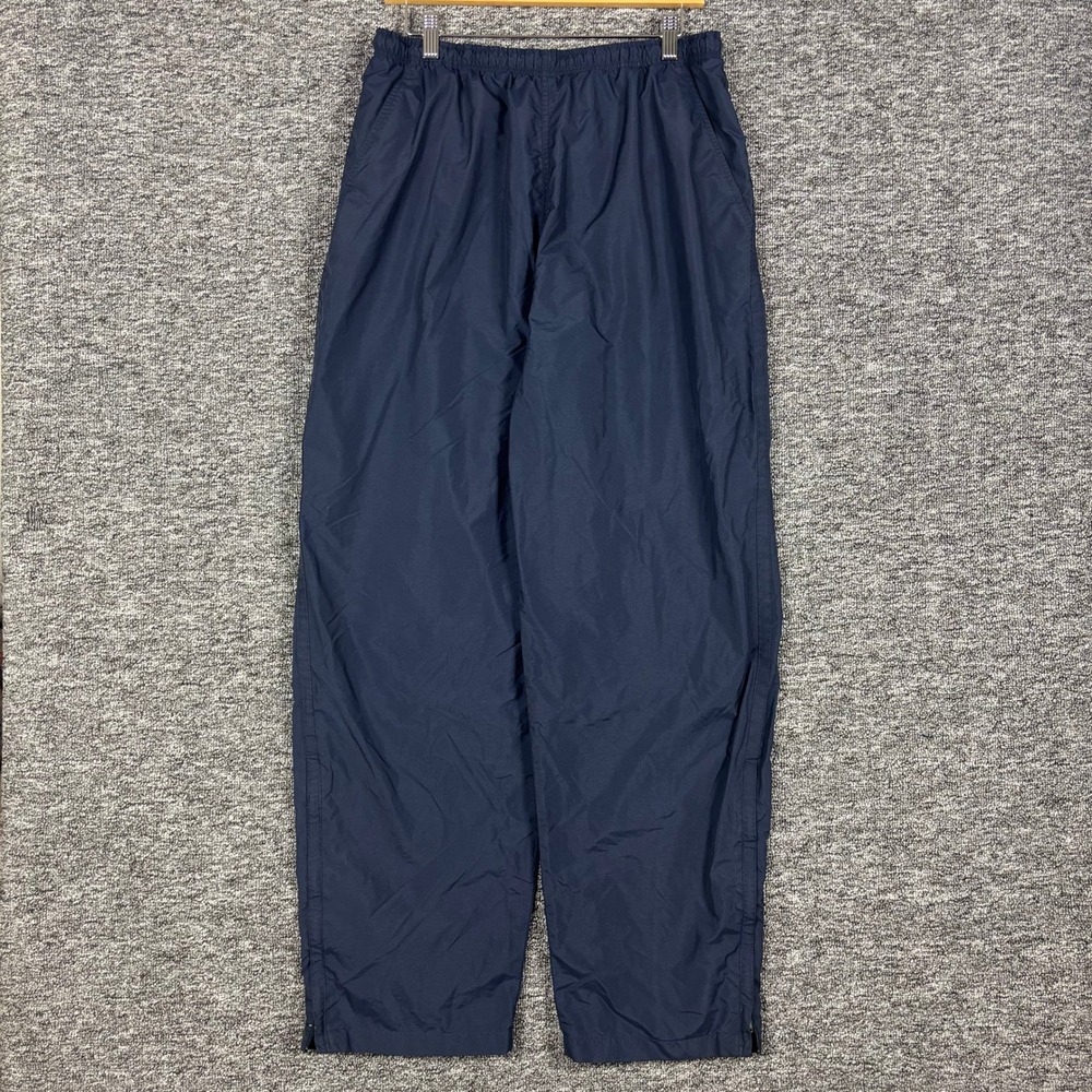 Vintage 90s Holloway Baggy Windbreaker Track‎ Pants Navy Blue Men's XL